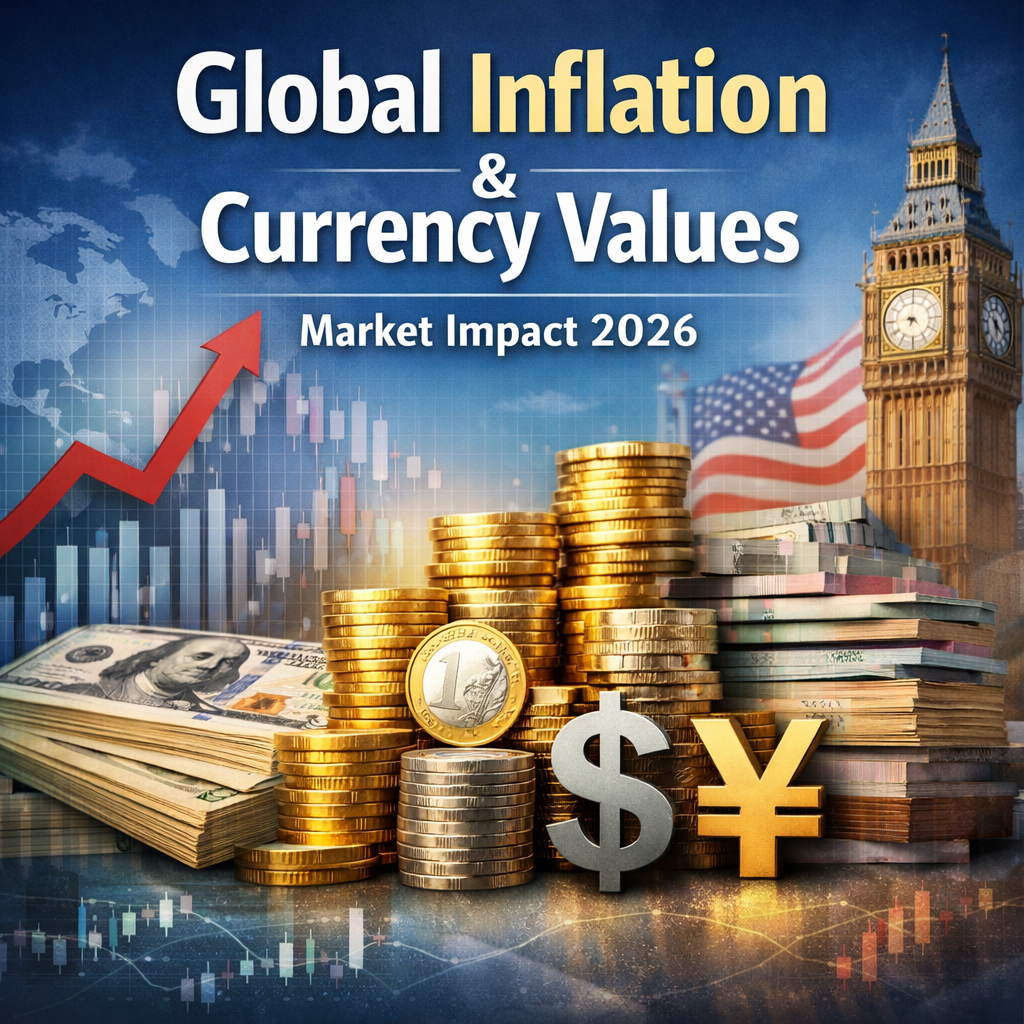 تحلیل تأثیر تورم جهانی بر ارزش ارزها در ۲۰۲۶