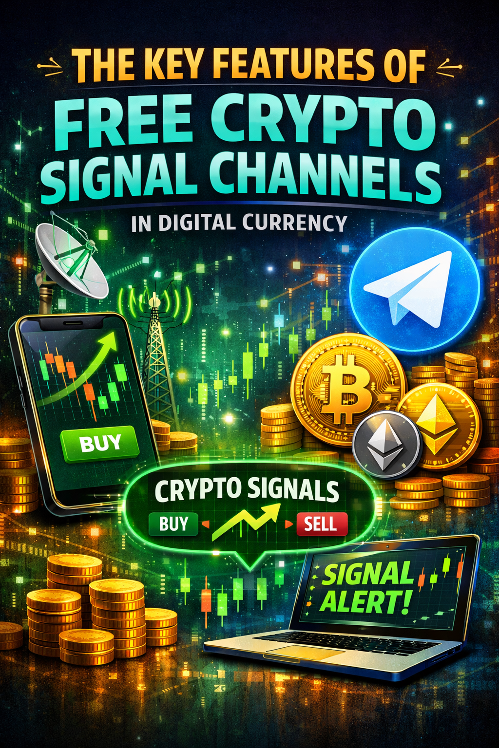مهم‌ترین ویژگی‌های کانال‌های سیگنال رایگان ارز دیجیتال
