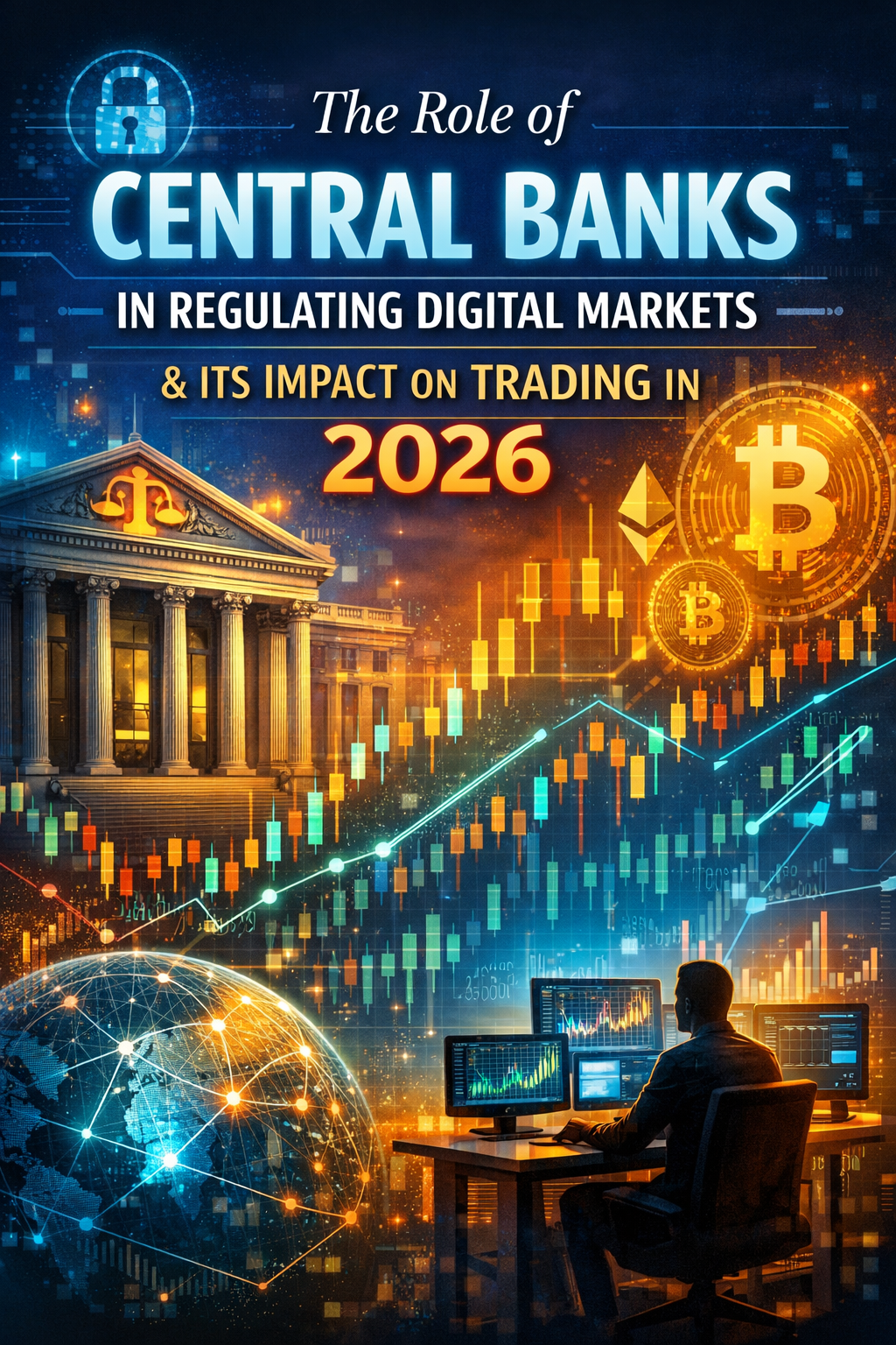 تحلیل نقش بانک‌های مرکزی در تنظیم‌گری بازارهای دیجیتال و تأثیر آن بر تریدینگ در ۲۰۲۶