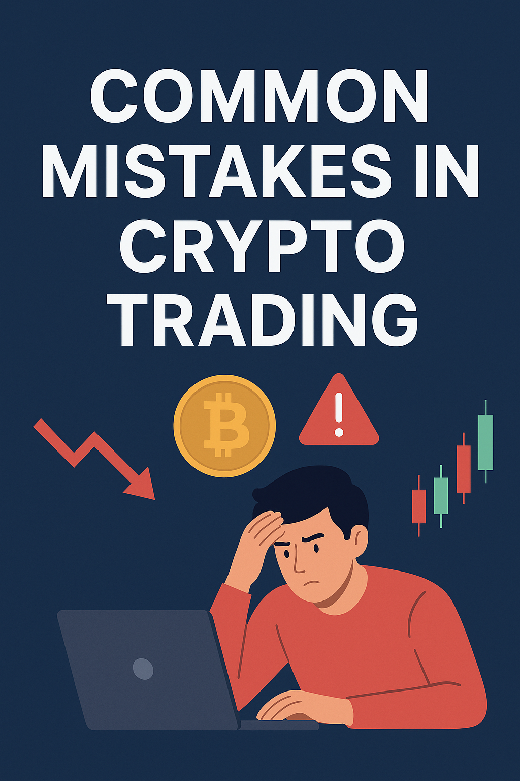 اشتباهات رایج در ترید ارزهای دیجیتال - آکادمی سعید فیضیان
