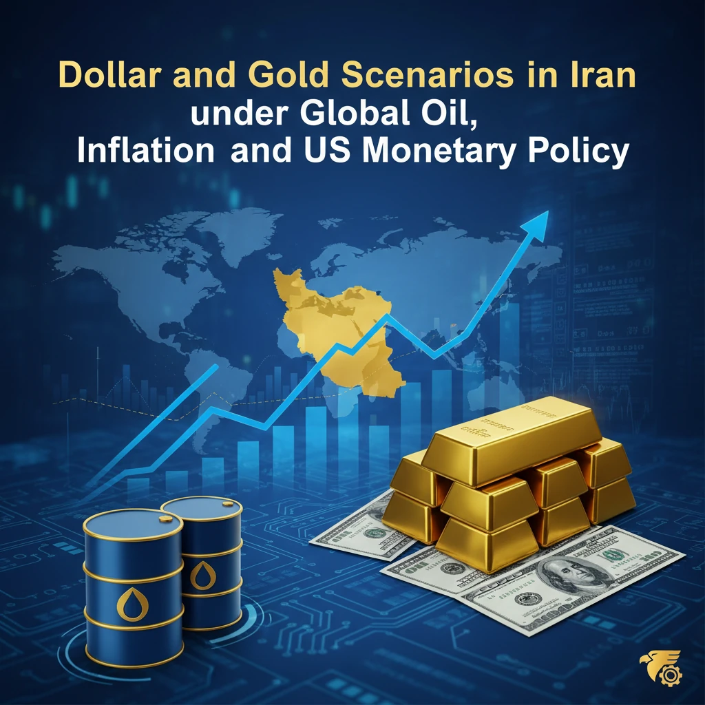 سناریوهای قیمت دلار و طلا در ایران تحت تأثیر متغیرهای جهانی