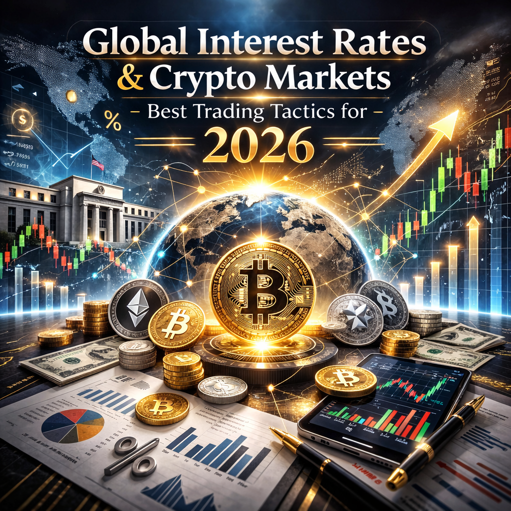 رابطه نرخ بهره جهانی و بازارهای کریپتو و تاکتیک‌های ترید در ۲۰۲۶
