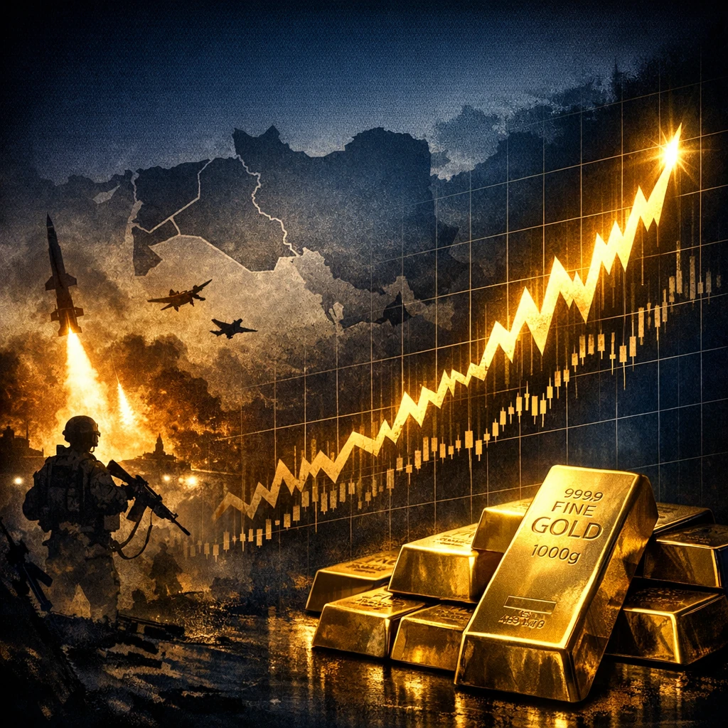 تأثیر تنش ایران و آمریکا بر قیمت طلا در فروردین ۱۴۰۵