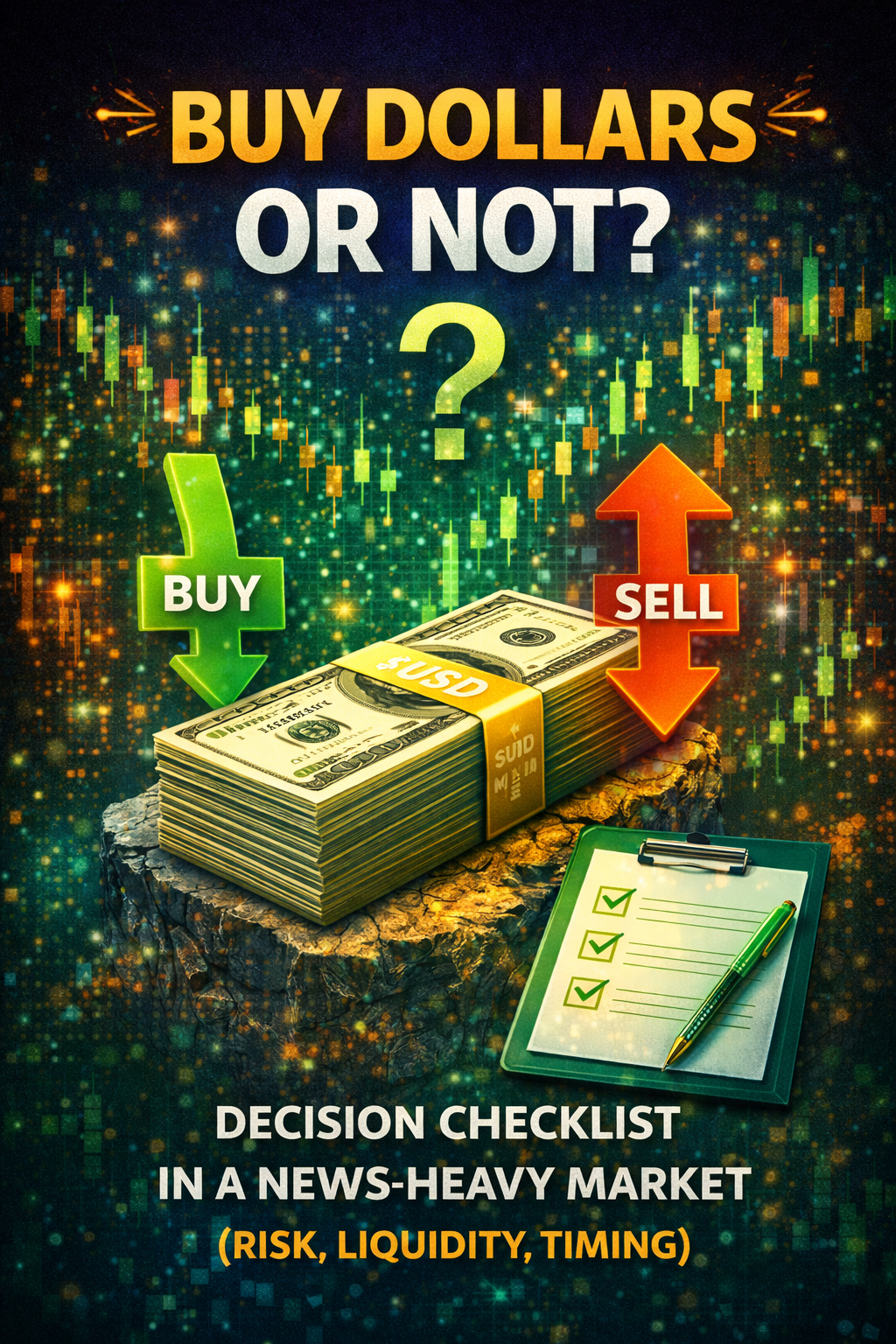 دلار بخریم یا نه؟ چک‌لیست تصمیم‌گیری در بازار پرخبر